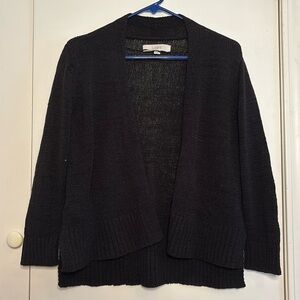 Black loft cardigan size medium